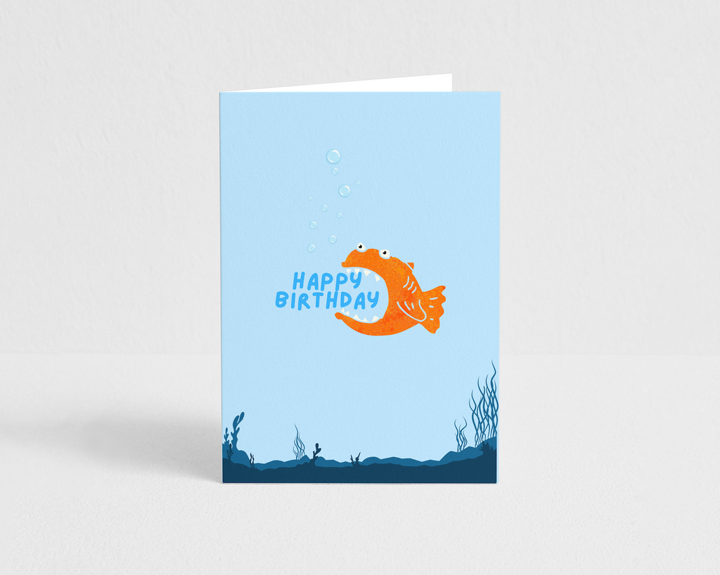 Fin-tastic Birthday Card image 0