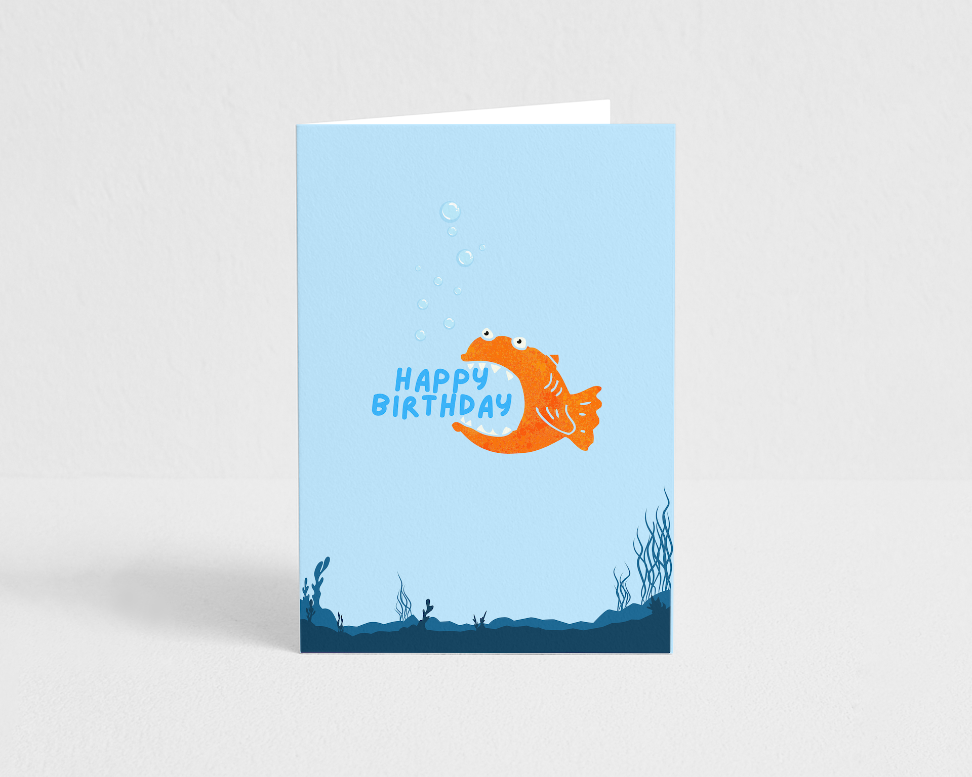 Fin-tastic Birthday Card image 0