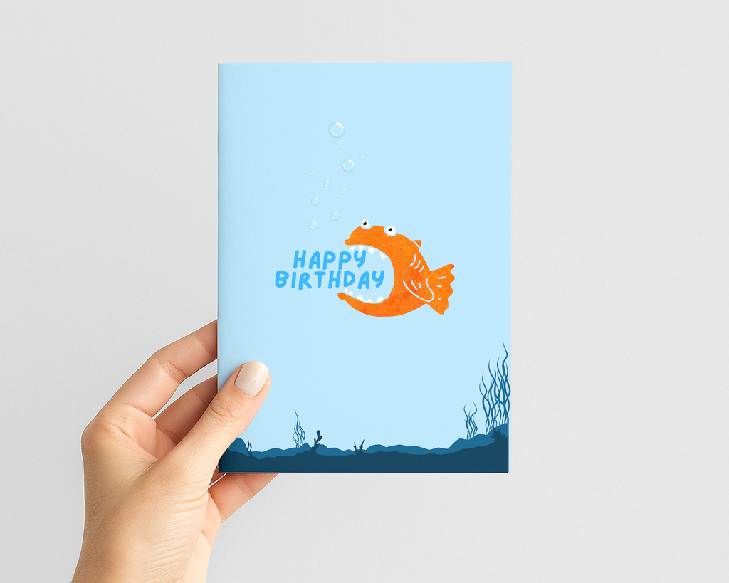 Fin-tastic Birthday Card image 1