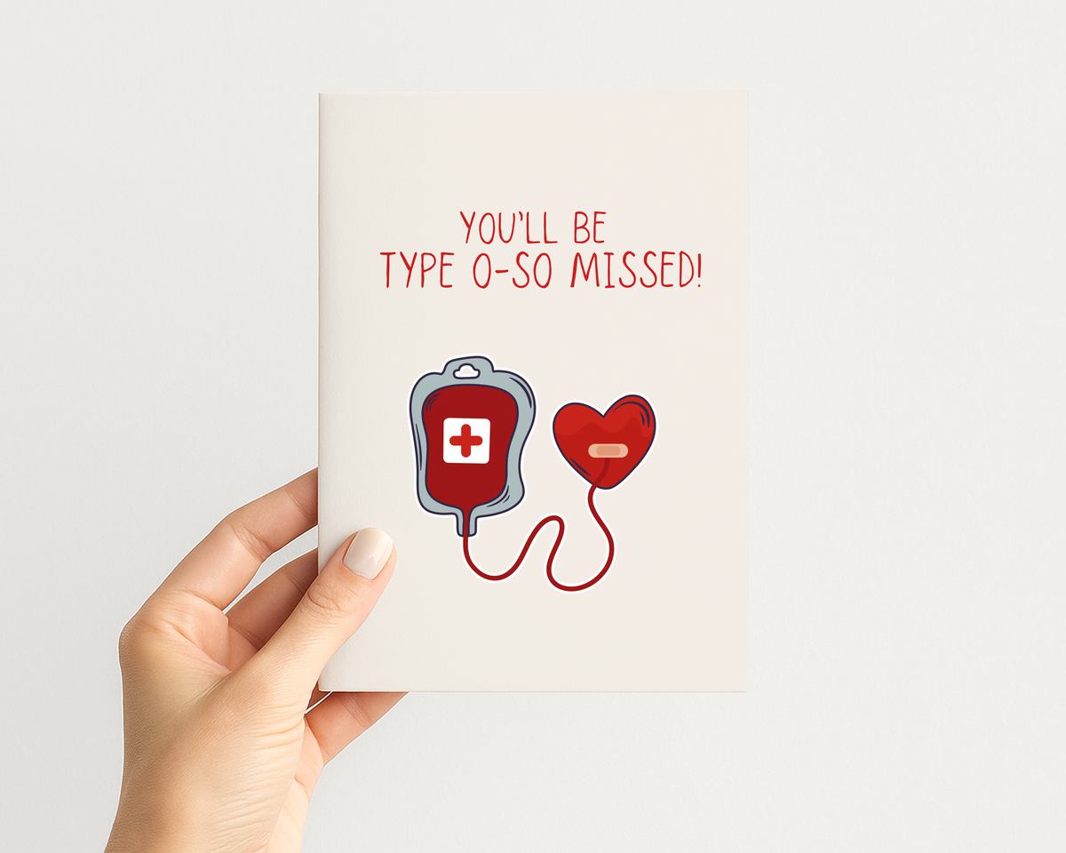 You'll Be Type O-So Missed
