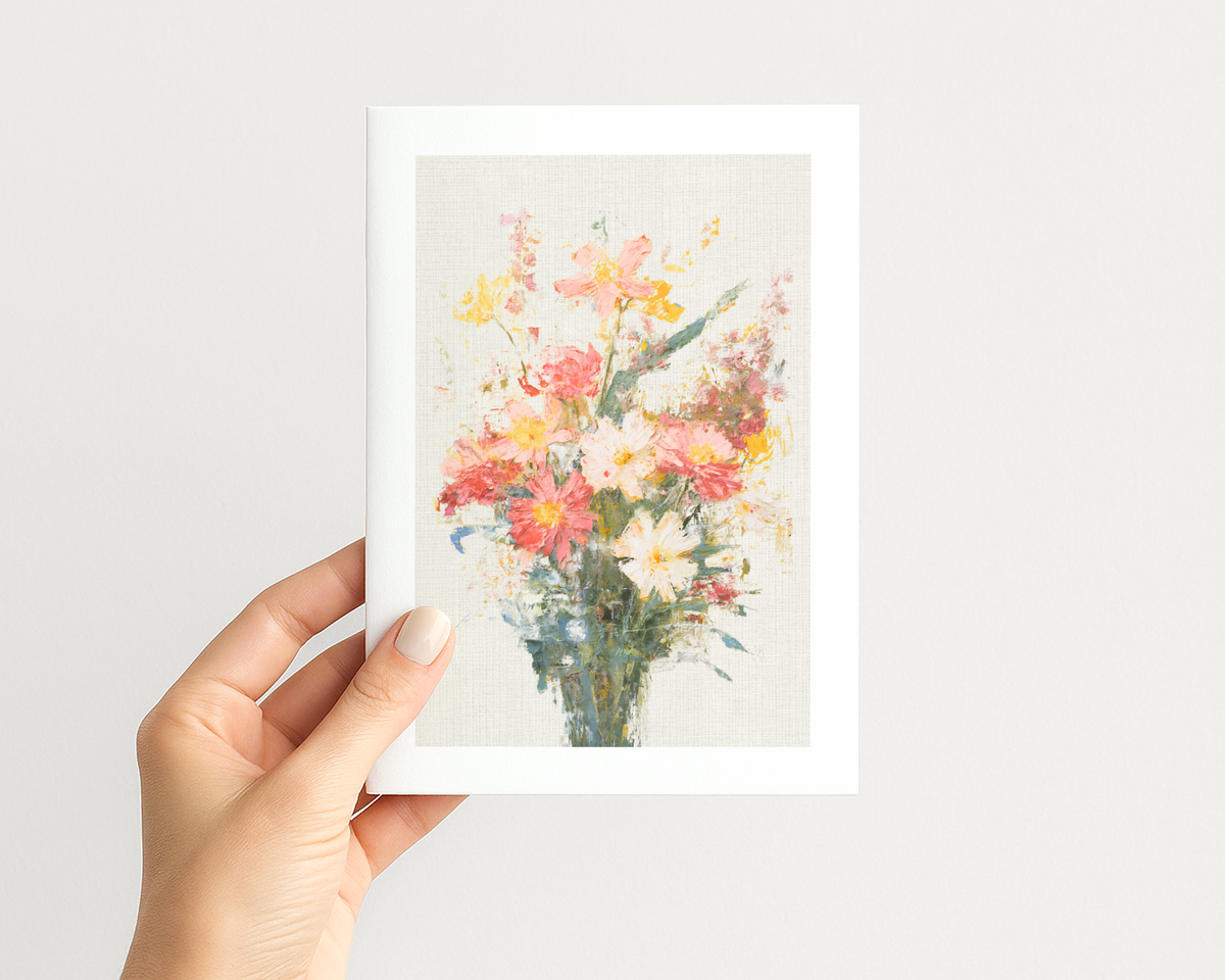 Floral Bouquet Birthday Card