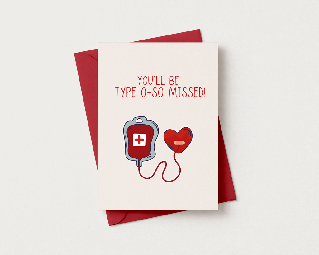You'll Be Type O-So Missed