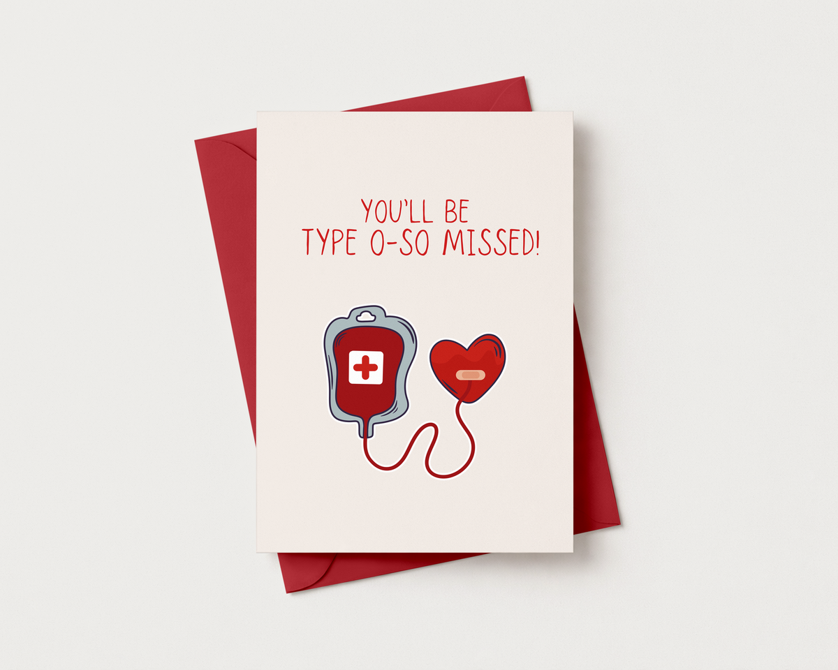 You'll Be Type O-So Missed