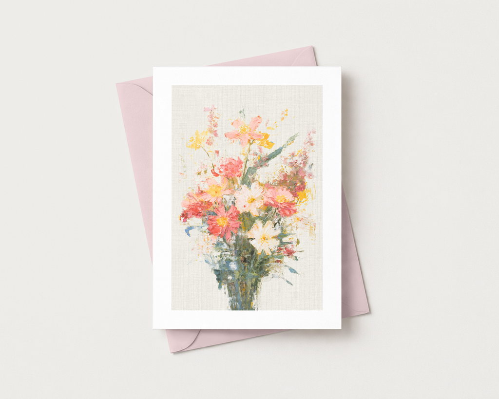 Floral Bouquet Birthday Card
