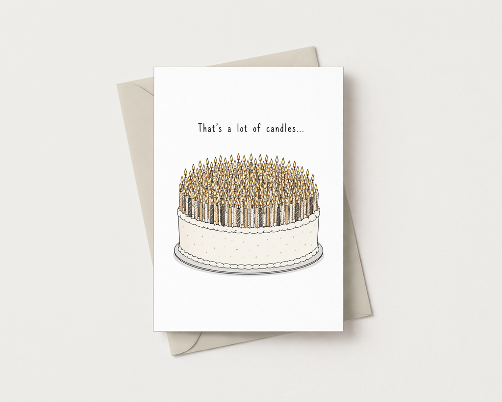 That's a Lot Of Candles
