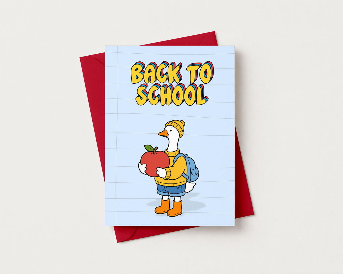 Back to School Goose