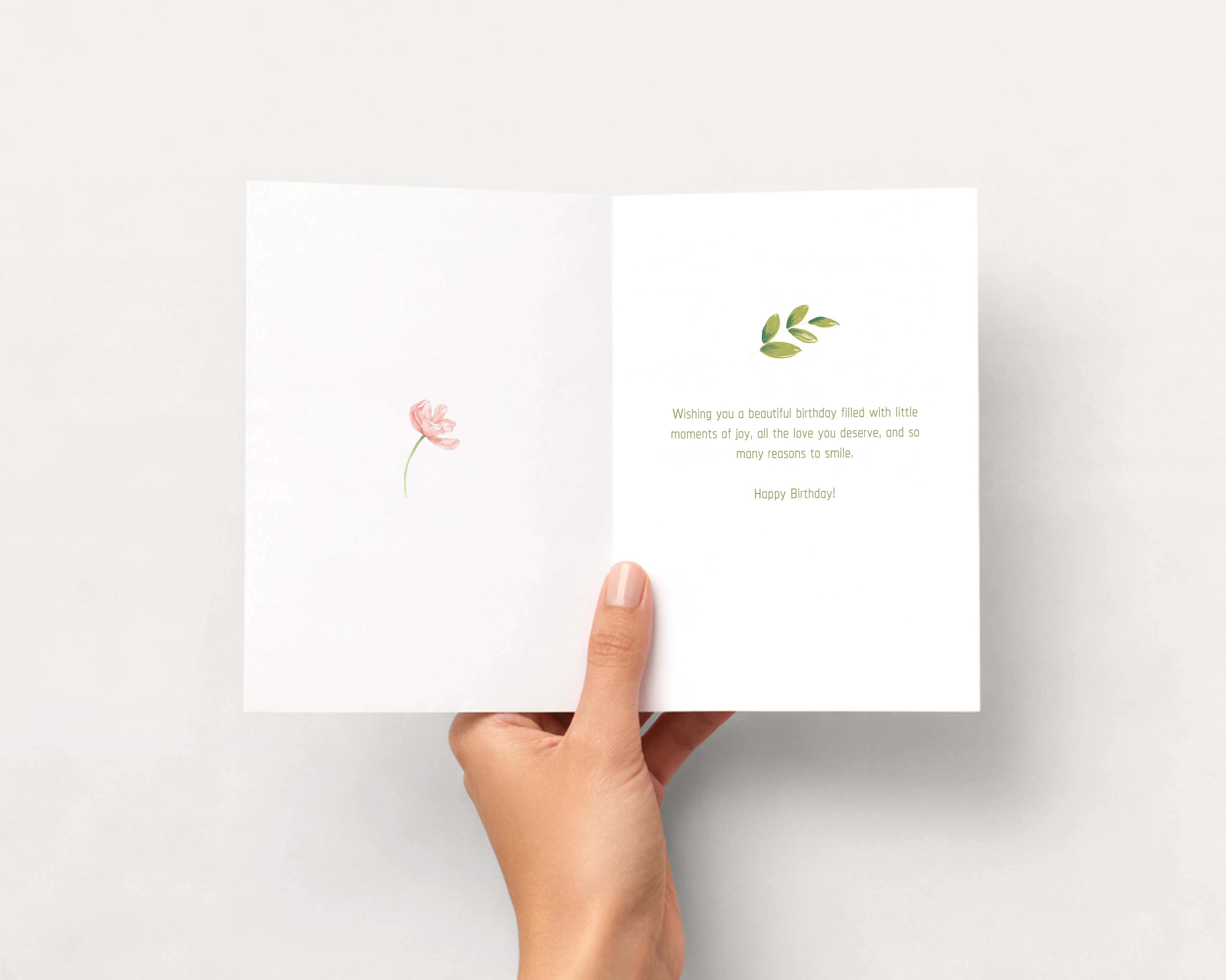 Floral Bouquet Birthday Card