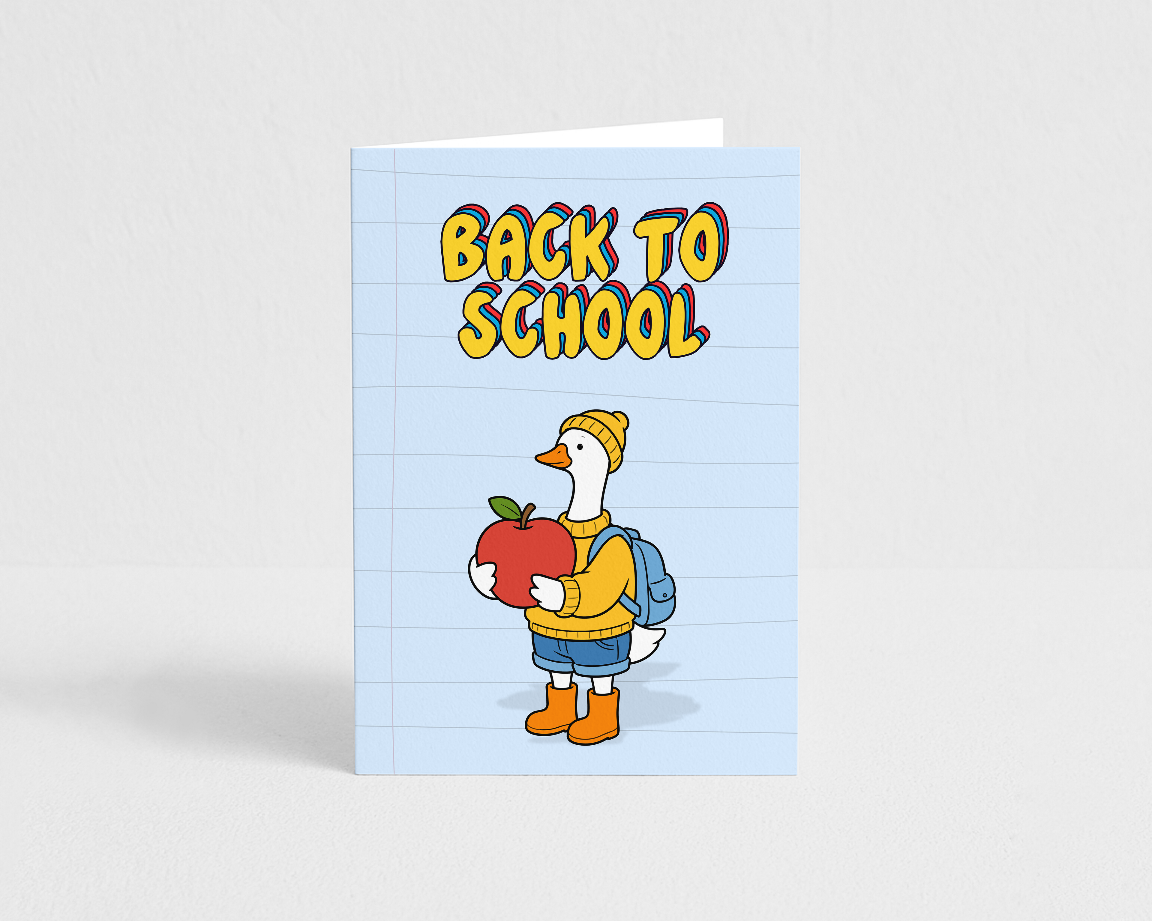 Back to School Goose