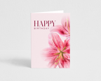Happy Birthday Stargazer Lily