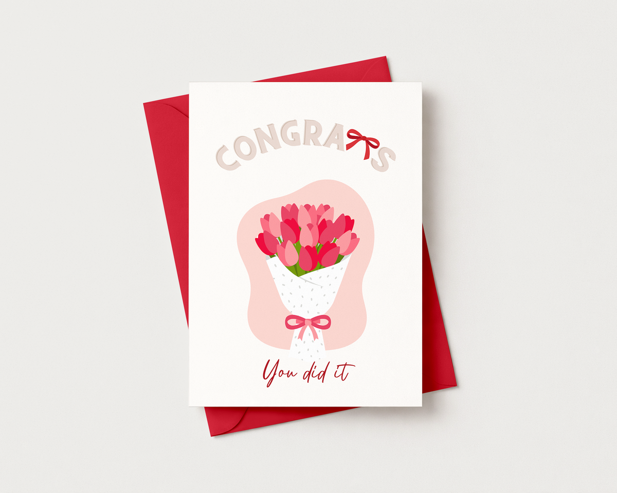 Congrats, You Did It Tulip image 2