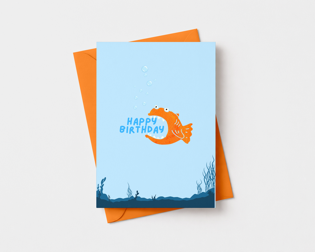 Fin-tastic Birthday Card image 2