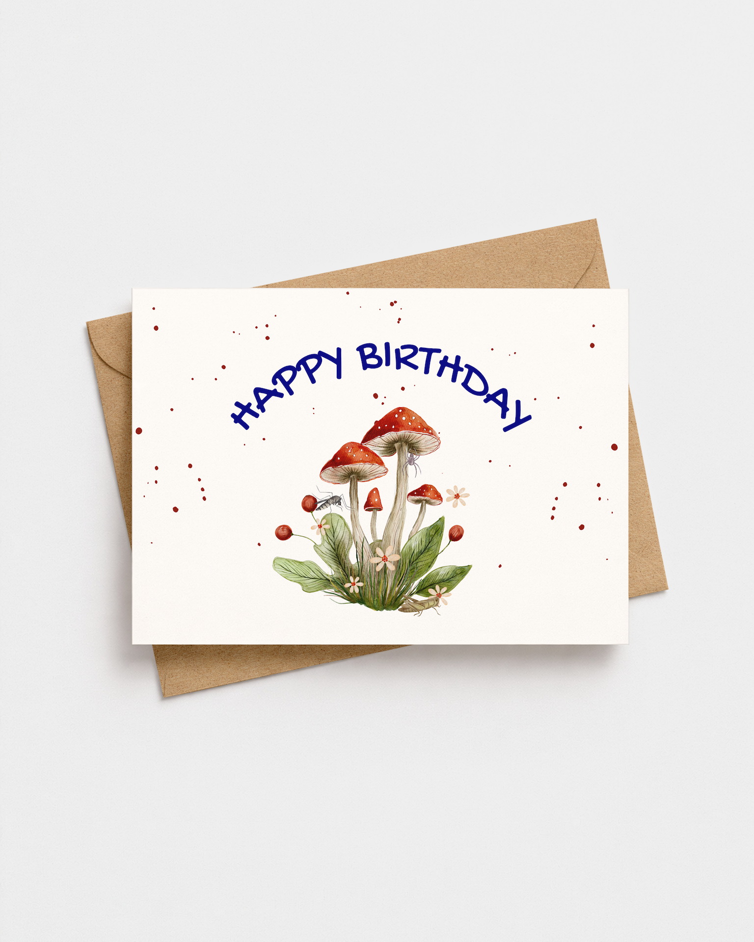 Mushroom Birthday Card image 0