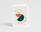Calm Abstract Birthday Card image 0