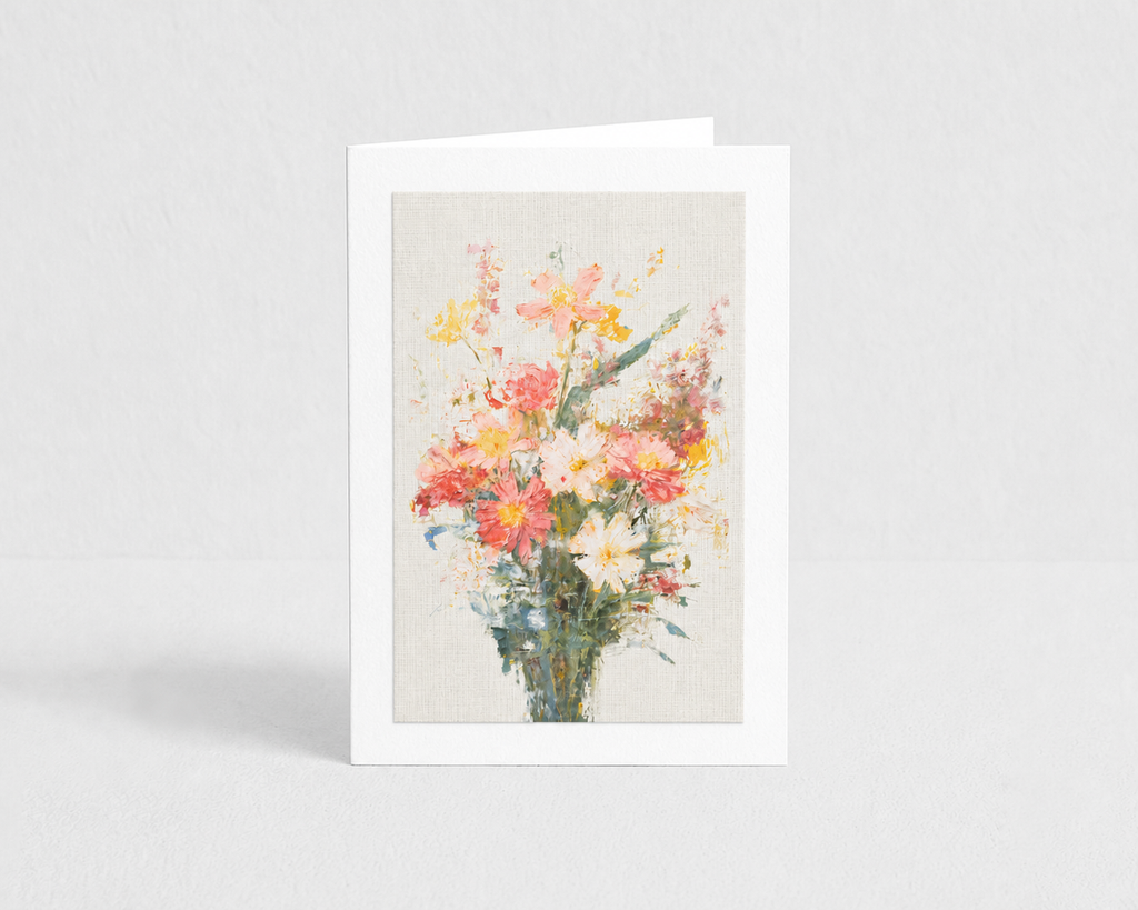 Floral Bouquet Birthday Card